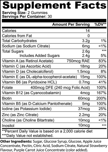 Nutrii Multivitamin Bear Gummies